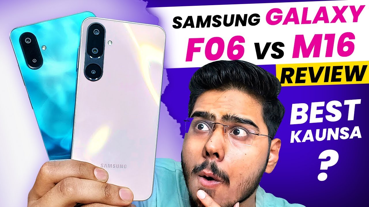Samsung M16 5G vs F06 5G Review|Performance, Camera, Display, One UI Features