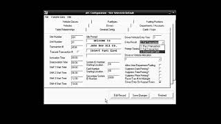 AFC   General Configuration