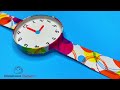 Часы из бумажного стаканчика | Простые поделки из бумаги | Paper watch