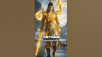 COUNTRIES AS WARRIOR GODS - PT.3 💯 #aifusion #midjourney #midjourneyai #dnafusion