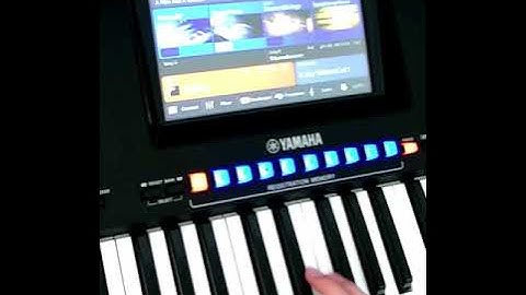 YAMAHA GENOS TRANSPOSE A MIDI FILE,  UP OR DOWN LOAD IT AND SAVE IT / CAMBIAR EL TONO DE UN MIDI
