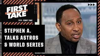 Stephen A. still remembers the Astros' trash can controversy 👀 | First Take