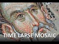 Time Lapse - Mosaic face of St. Apostle Matthew