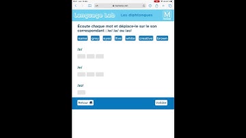 I Bet You Can 6° Unit 1 Language Lab : Les diphtongues