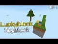 "Luckyblock Skyblock" Let's Play #1 [MCPE]