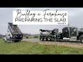 Gravel plumbing grading and tow trucks   building a farmhouse episode 5