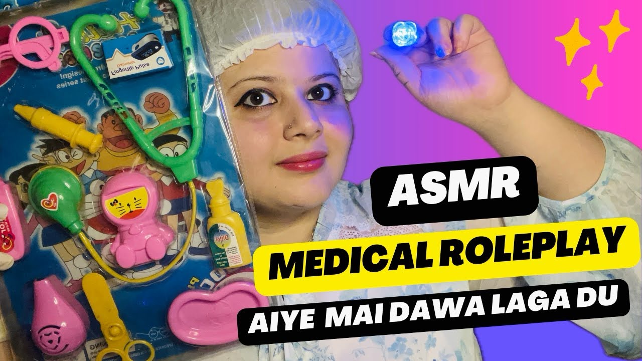 ASMR Doctor/Medical Roleplay with toy set | Hindi Asmr | Indian Asmr ...