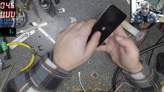 Close-Up On How to disassemble water damage Apple iPhone 6 6s Part 2 2016