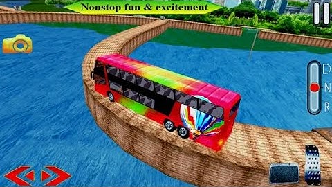 Impossible Bus Driver Sky Tracks - Anoride GamePlay (by Gaming Sole Studio).