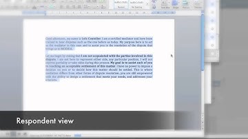 Modria Tutorials - Mediating Your Case