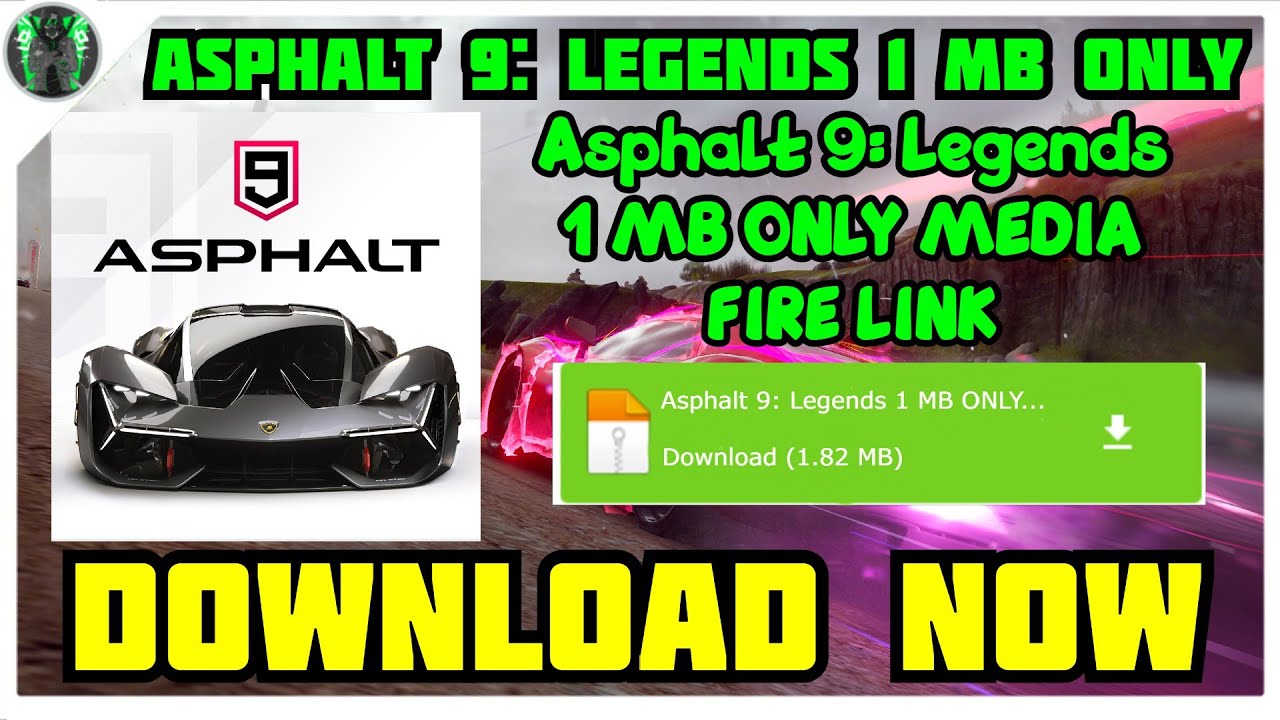 Asphalt 9 Legends APK OBB Highly Compressed - Mobiflix
