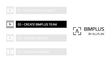 Bimplus Tutorial | 02 | Create Bimplus Team