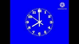 RTM Clock (1982) Blue Screen