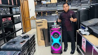 Download Lagu UNBOXING RoadMaster PARTY 10 sudah 3 WAY system FULL RGB MP3