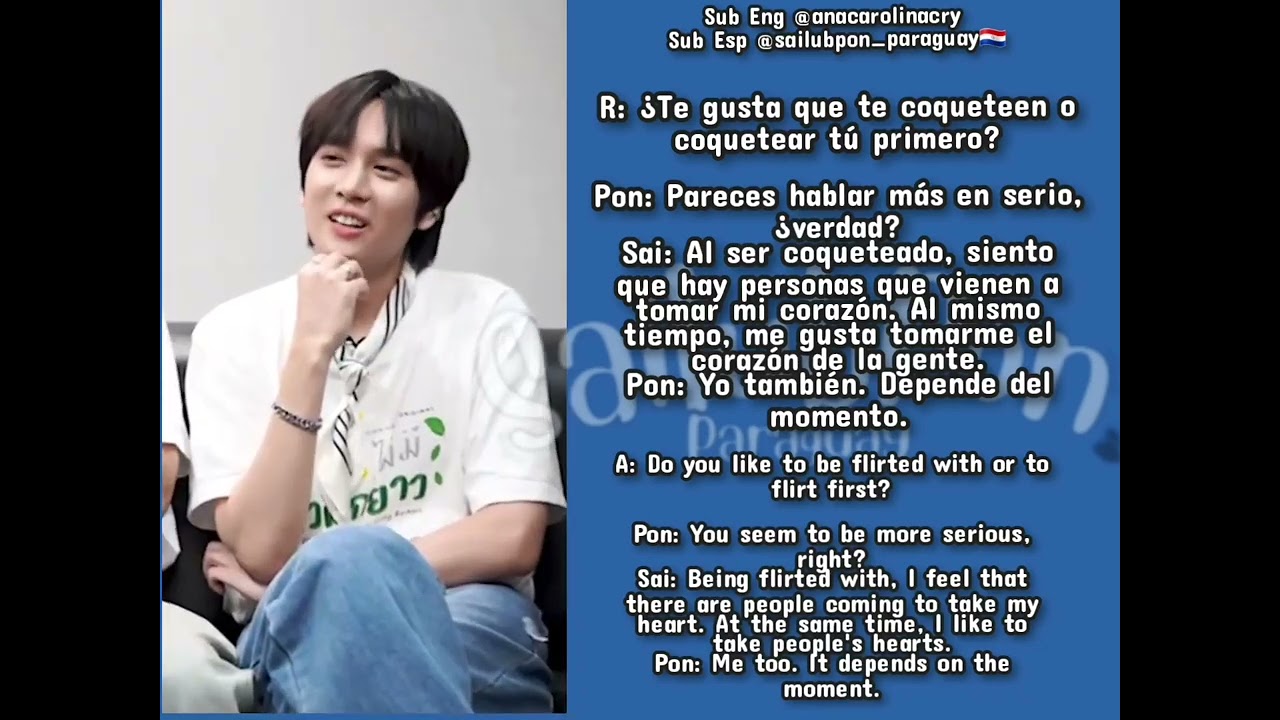 Q & A SaiPon 🤭❤ 
