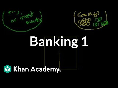 Banking 1 | Money, Banking And Central Banks | Finance U0026 Capital Markets | Khan Academy