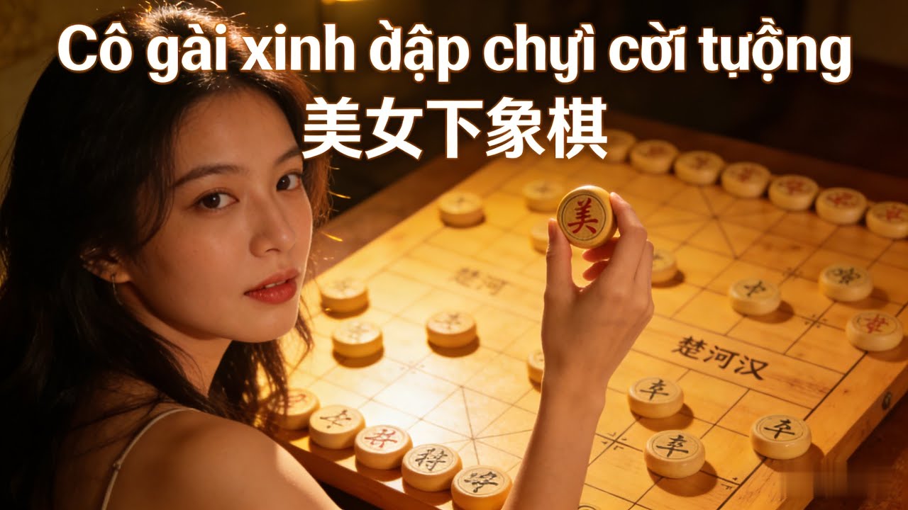 甜妹下棋玩 “反向诱杀”！开局送炮装菜，终局双车错绝杀直接赢麻 #双车错杀法 #甜妹象棋 #反向诱杀 #象棋套路 #观棋上头