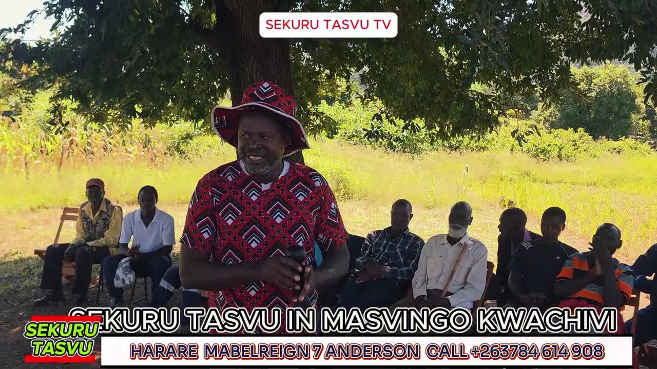 MASVINGO DAY 1 : Sekuru Tasvu Pfee KwaChivi Kunobatsira Vanhu Zii Muroyi Ziii.