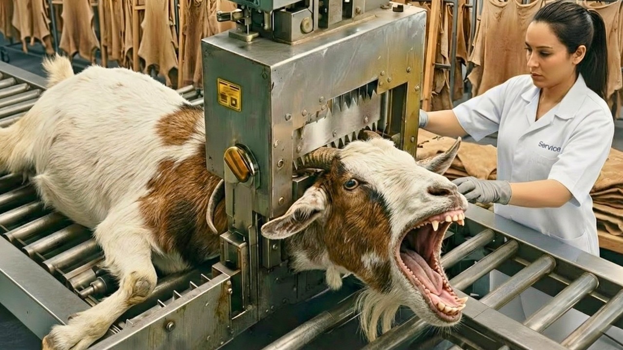 Inside the Goat-Leather Factory: From Farm to Luxury Gloves & Wallets Full Process