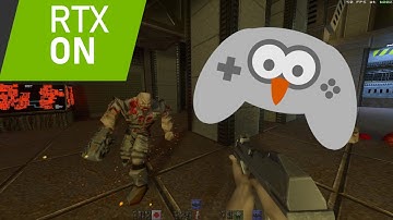 Linux Quake 2 RTX Comparison and Gameplay