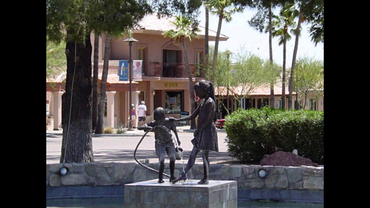 Avenue of the Fountains, Fountain Hills, AZ YouTube