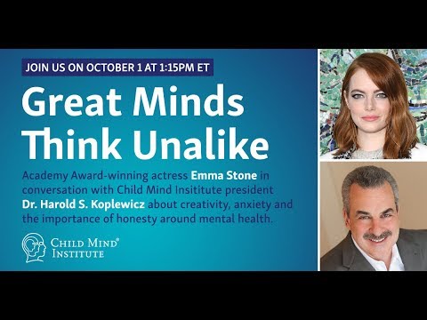Great Minds Think Unalike: with Emma Stone and Dr. Harold S ...