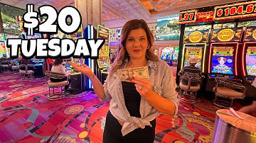 I Tried the $20 Method on 10 NEW Slot Machines!
