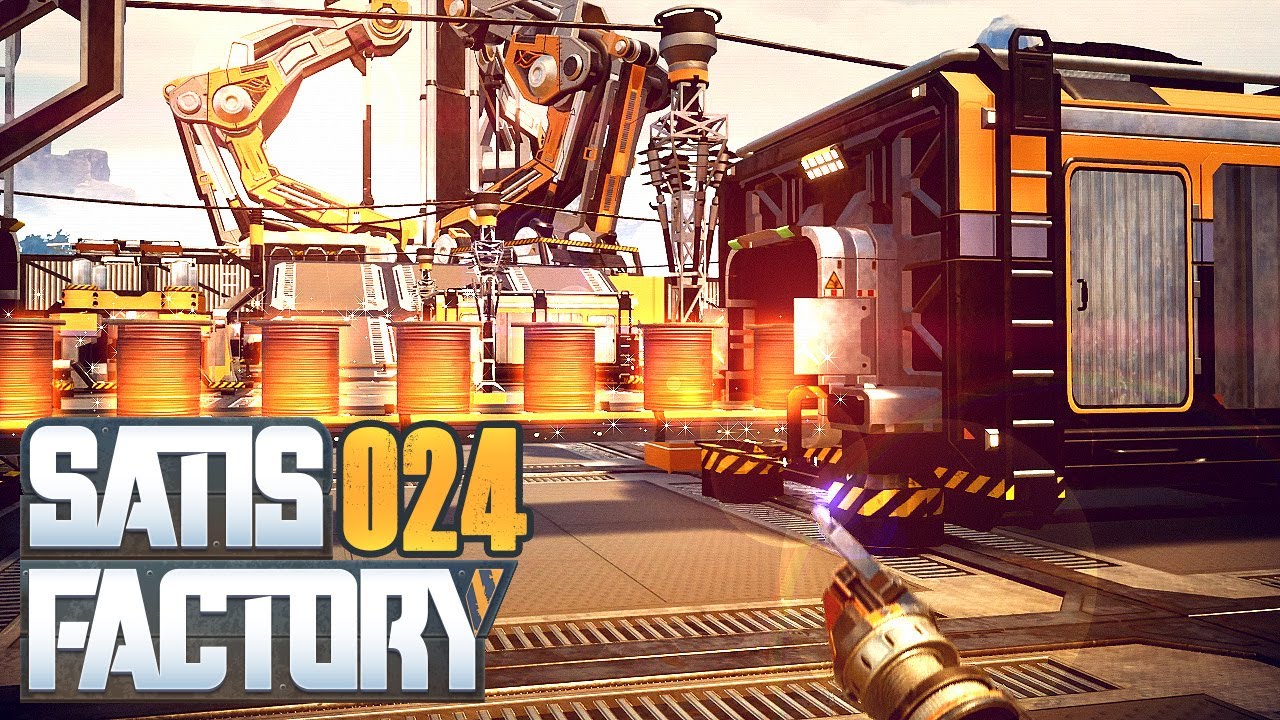 lösungsmittel SATISFACTORY ⚙️ 024: Mit Förderbändern die Welt verändern!