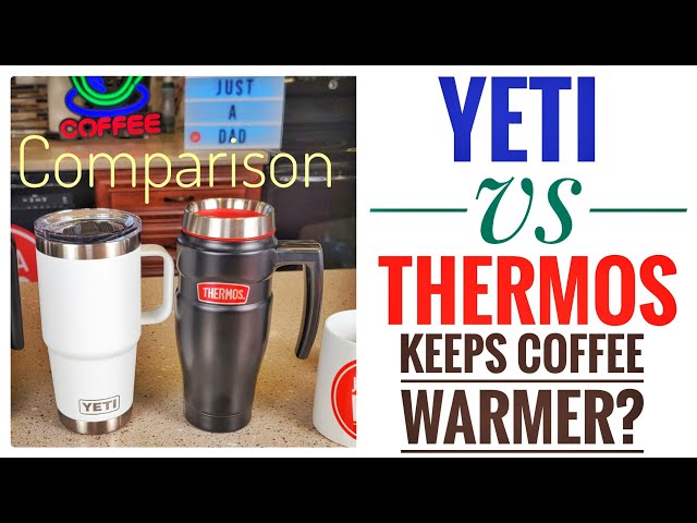 Best Large & Small Insulated Coffee Mug Comparison YETI 24 oz vs