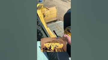 Bulldozer Training - How to Backdrag/Float Blade | #Shorts