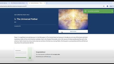 UUI Online Campus Tutorial Video