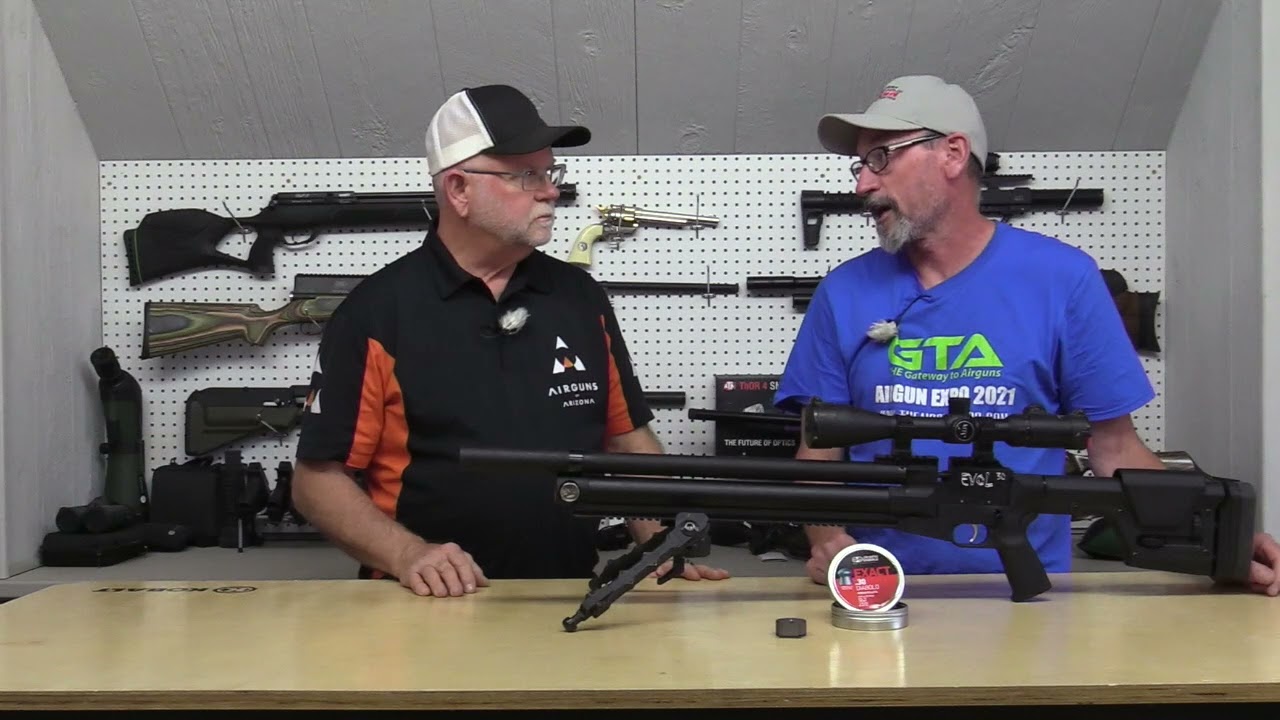Airgun Expo 2021 - Airguns of Arizona American Air Arms EVOL In the Studio - Recorded May 12th, 2021