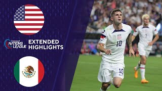 USA vs. Mexico: Extended Highlights | CONCACAF Nations League | CBS Sports Golazo