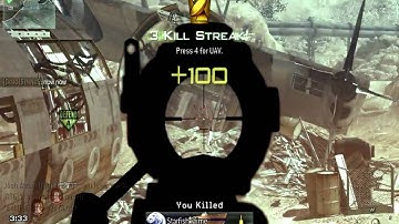 mw2  afgan barret 50 cal + acog scope