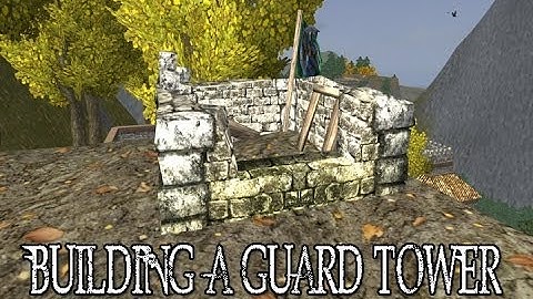 Wurm Online Episode 36 Building a Guard Tower