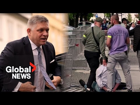 Slovakia Prime Minister Robert Fico shot and in hospital, suspect arrested