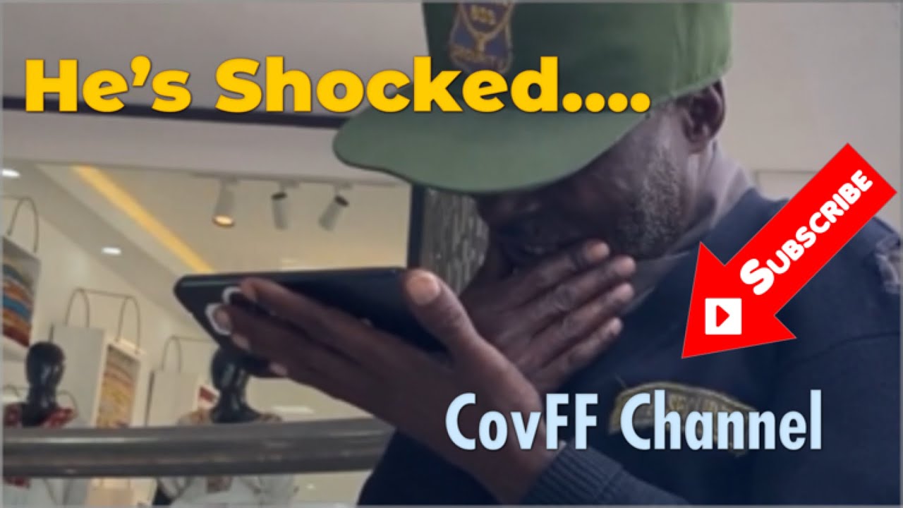 Security guard amazed by CovFF Channel videos. 
