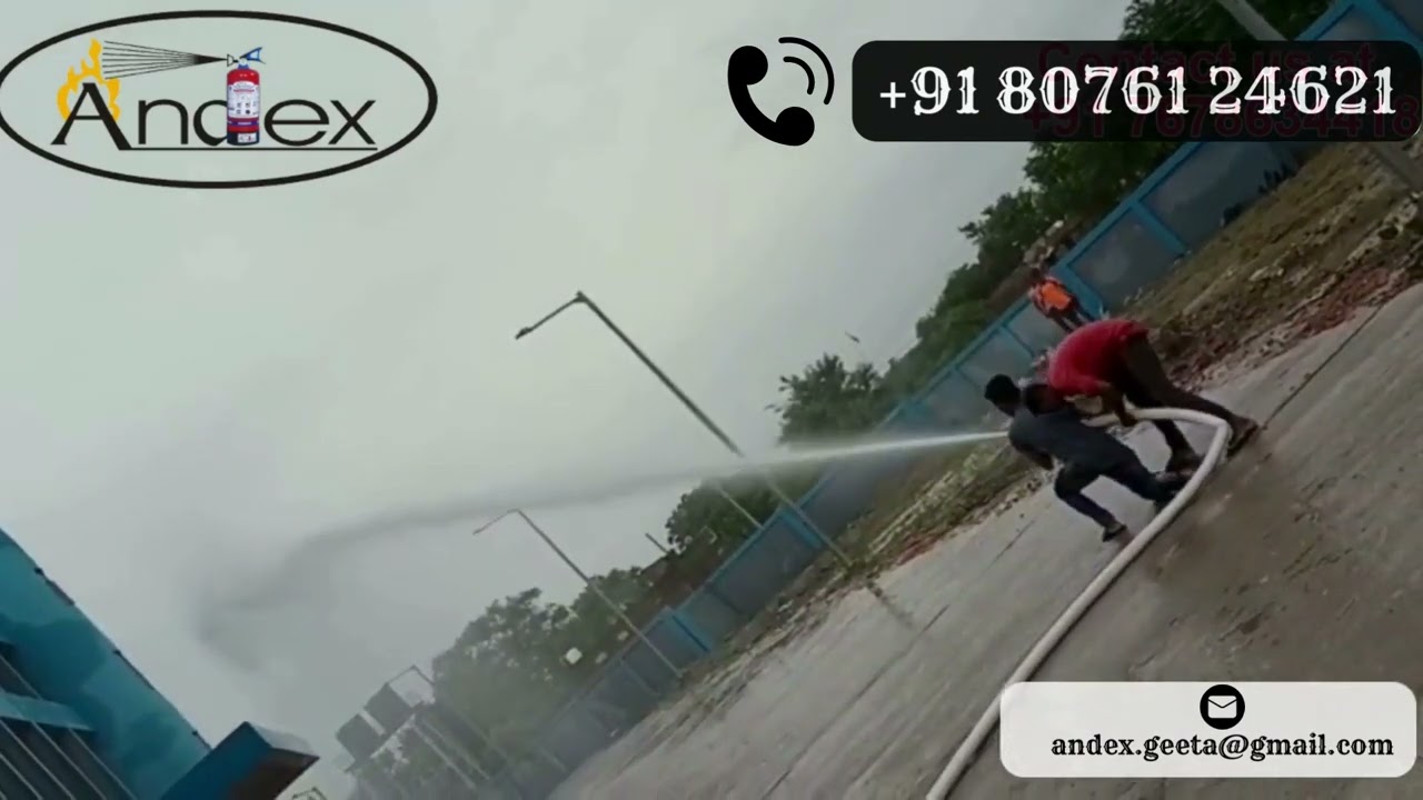 Fire Fighting Hose / Branch Pipe and Nozzle Testing | Andex Fire Engineering Works| firefightinghose