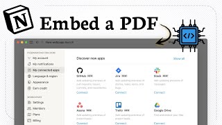 How to embed a PDF in Notion (No Extra Tools Needed)