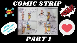 Download Lagu How I make Comic Strip | ArtByDeeksha | Deekshaart | School Project Comic Strip MP3