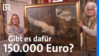 Gemälde mit weißem Pfau: Original Hondecoeter oder Enttäuschung? | Kunst + Krempel | BR