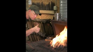 How to light a fire 🤣 #blacksmith #magic