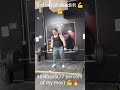 3rd set of deadlift 455lbsx5(77 percent of my max)#powerlifting #motivation #subscribe #deadlift
