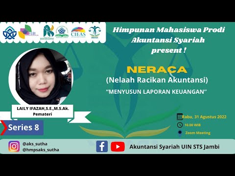 NERACA 8: MENYUSUN LAPORAN KEUANGAN