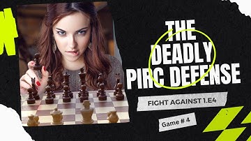 Pirc Defense: Classical Variation, Two Knights System | Re-Upload | Game # 4 | Please Subscribe