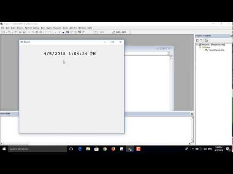 21 | اداة المؤقت Timer في لغة فيجوال بيسك 6 | Visual Basic 6.0 Tutorial