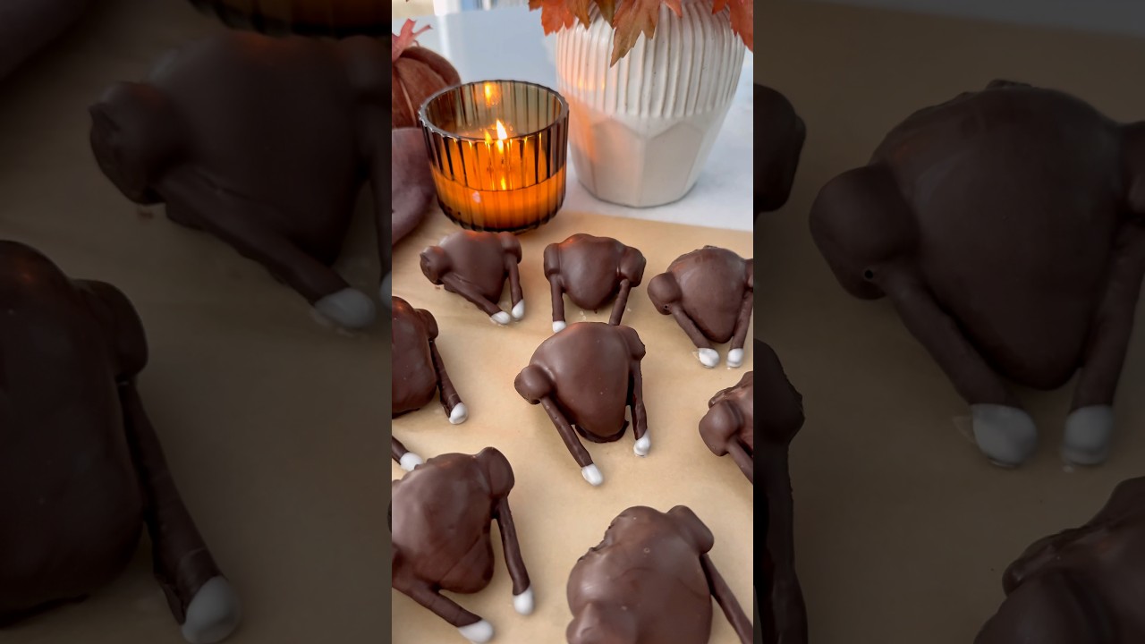 Индейки с клубникой и шоколадом