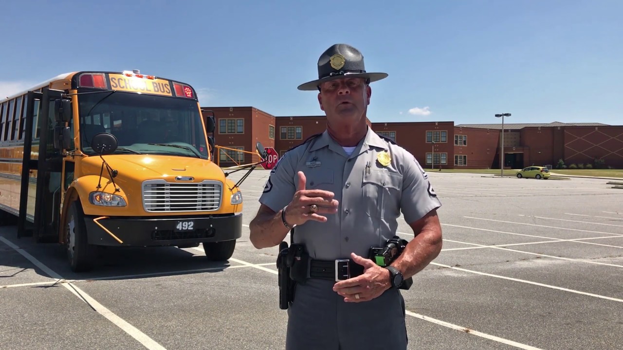 When to stop for a school bus in South Carolina YouTube