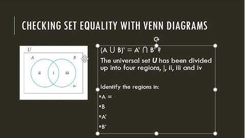 chapter 1 | section 1.3 |  problem solving using sets | VENN DIAGRAMS​