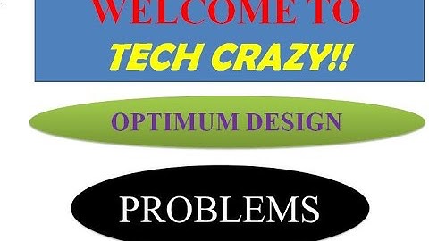 UNIT 6 OPTIMUM DESIGN 2